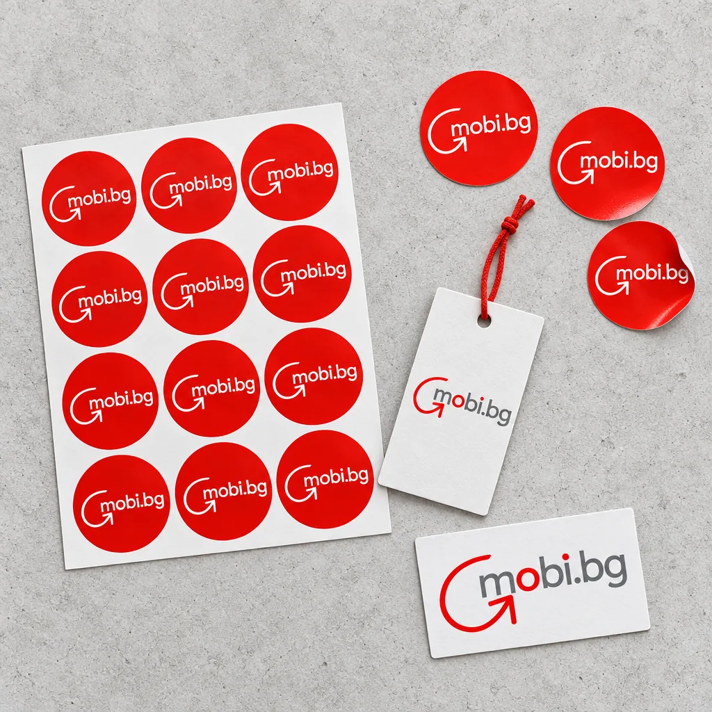 Stickers, tags, warranty card — gmobi.bg